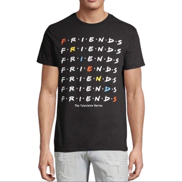 “Friends” Unisex Graphic T-Shirt • Medium - Picture 1 of 7